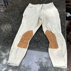 Custom Riding Apparel 30L Riding Breeches Color Tan